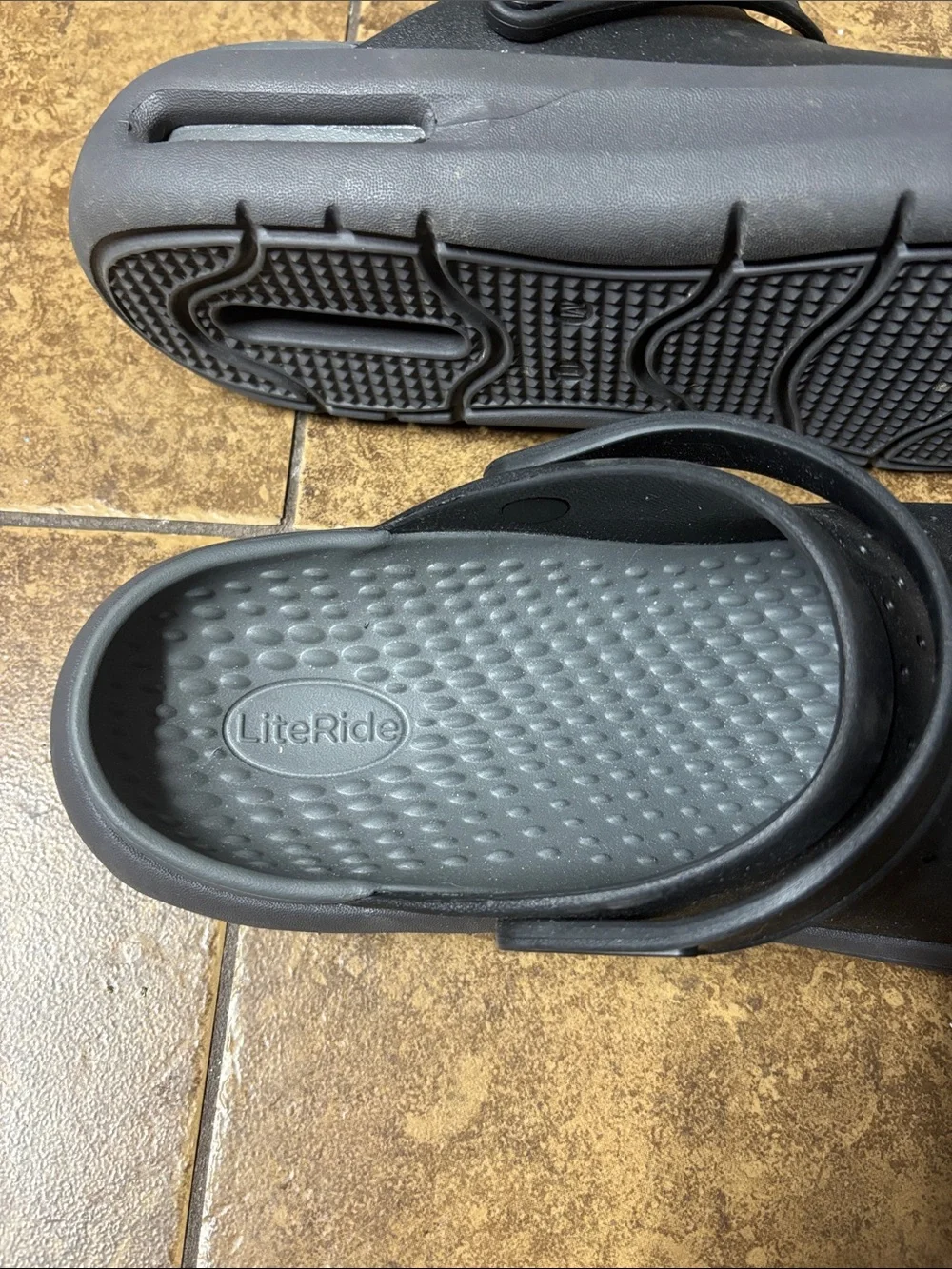 CROCS Black Slip-On Clog men’s 11 - Picture 7 of 7